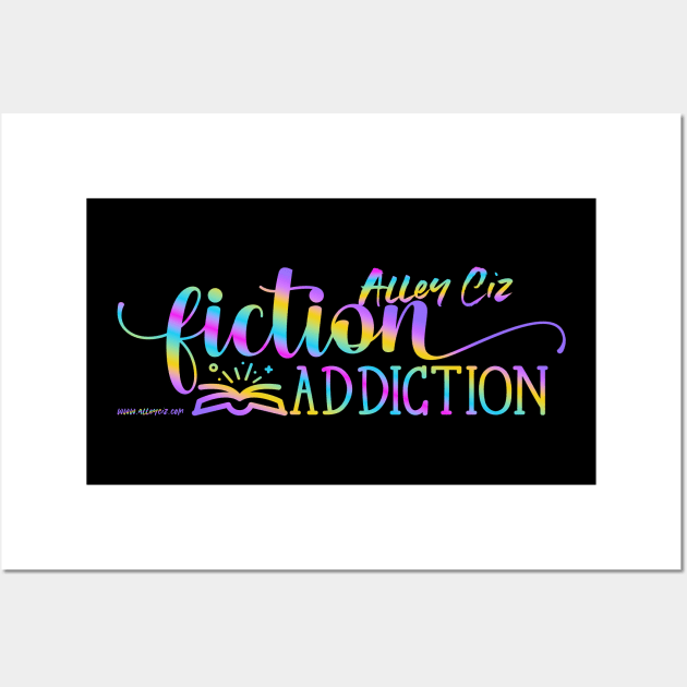 Alley Ciz Fiction Addiction Gradient Wall Art by Alley Ciz